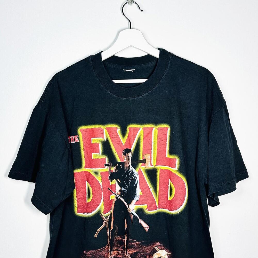 Vintage Rare The Evil Dead, Dated 2001, Horror Movie Promo Shirt Size XL men’s